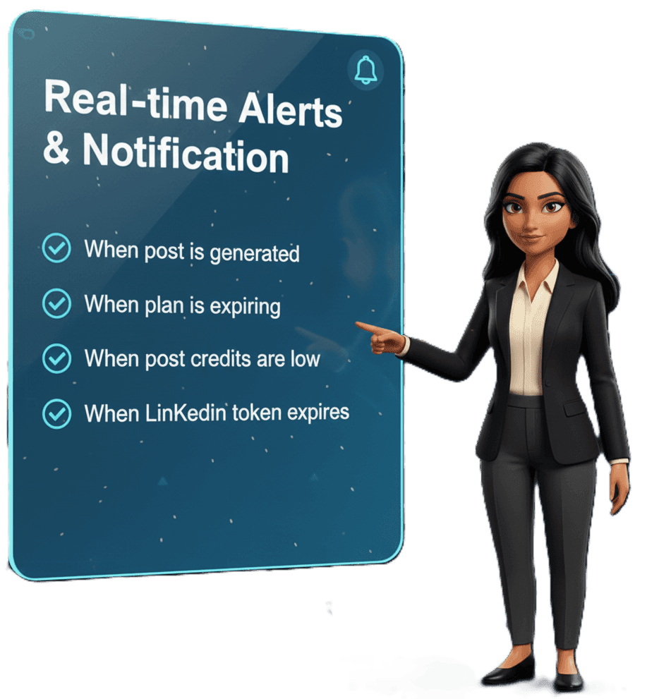 Notifications feed